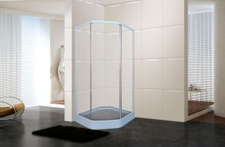 Душевой уголок Parly ZEP911 с поддоном 90x90см белый